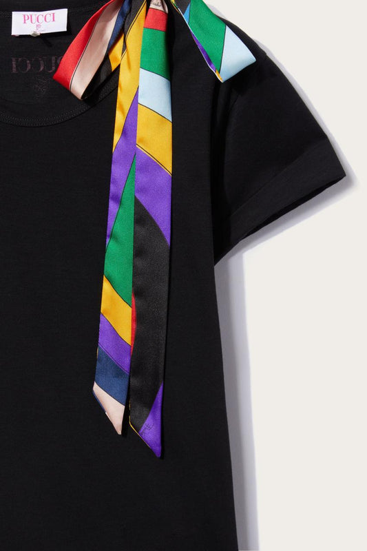 PUCCI Bow-Embellished T-Shirt | Women T-Shirts And Sweatshirts