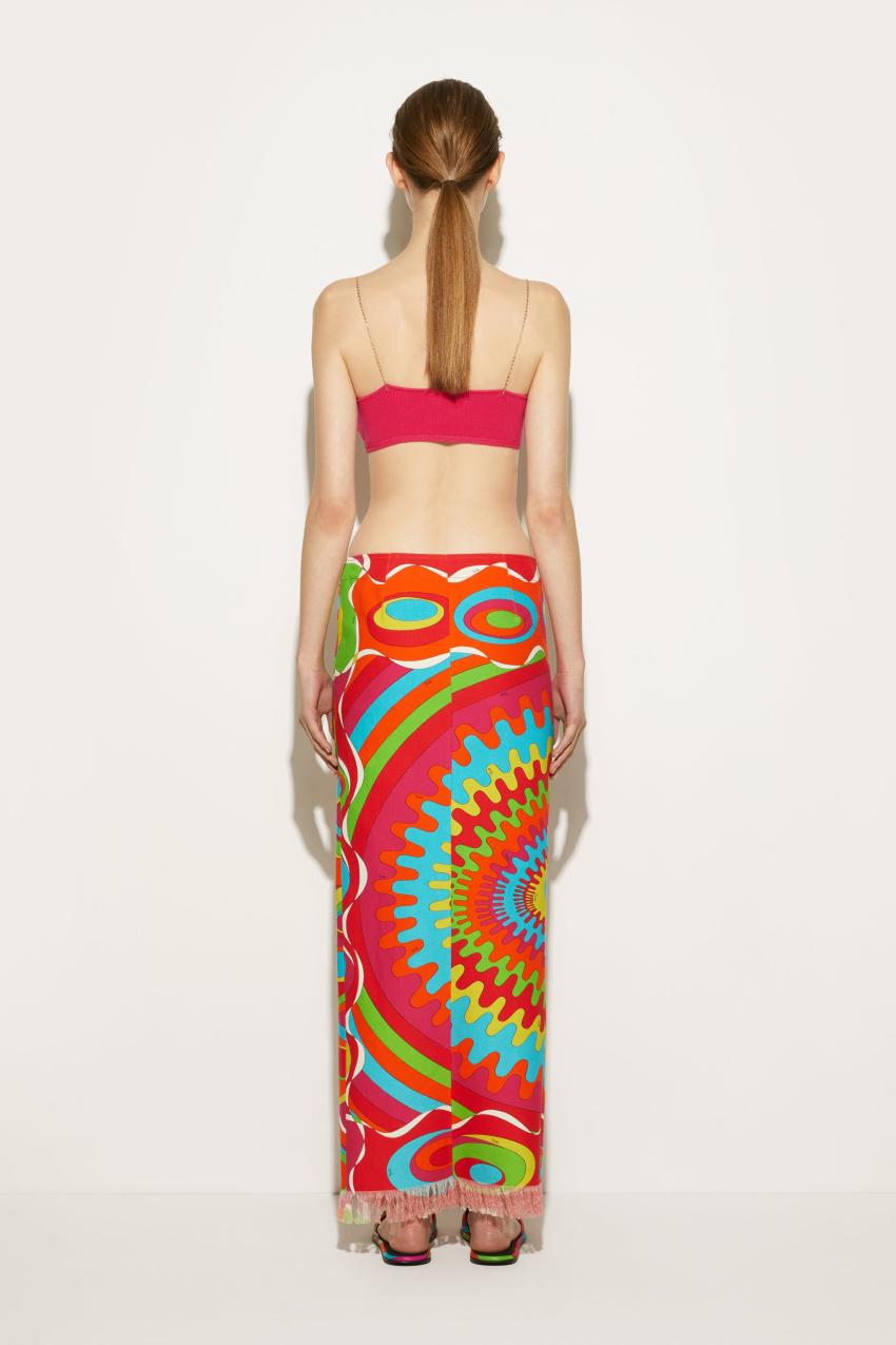 PUCCI Chain-Embellished Bandeau Top | Women Knitwear