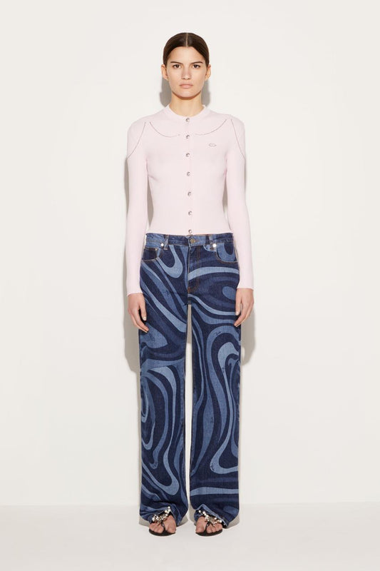 PUCCI Chain-Embellished Cardigan | Women Knitwear