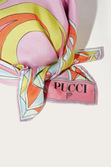 PUCCI Cigni And Iride-Print Silk-Twill Cap | Women Hats And Hair Accessories