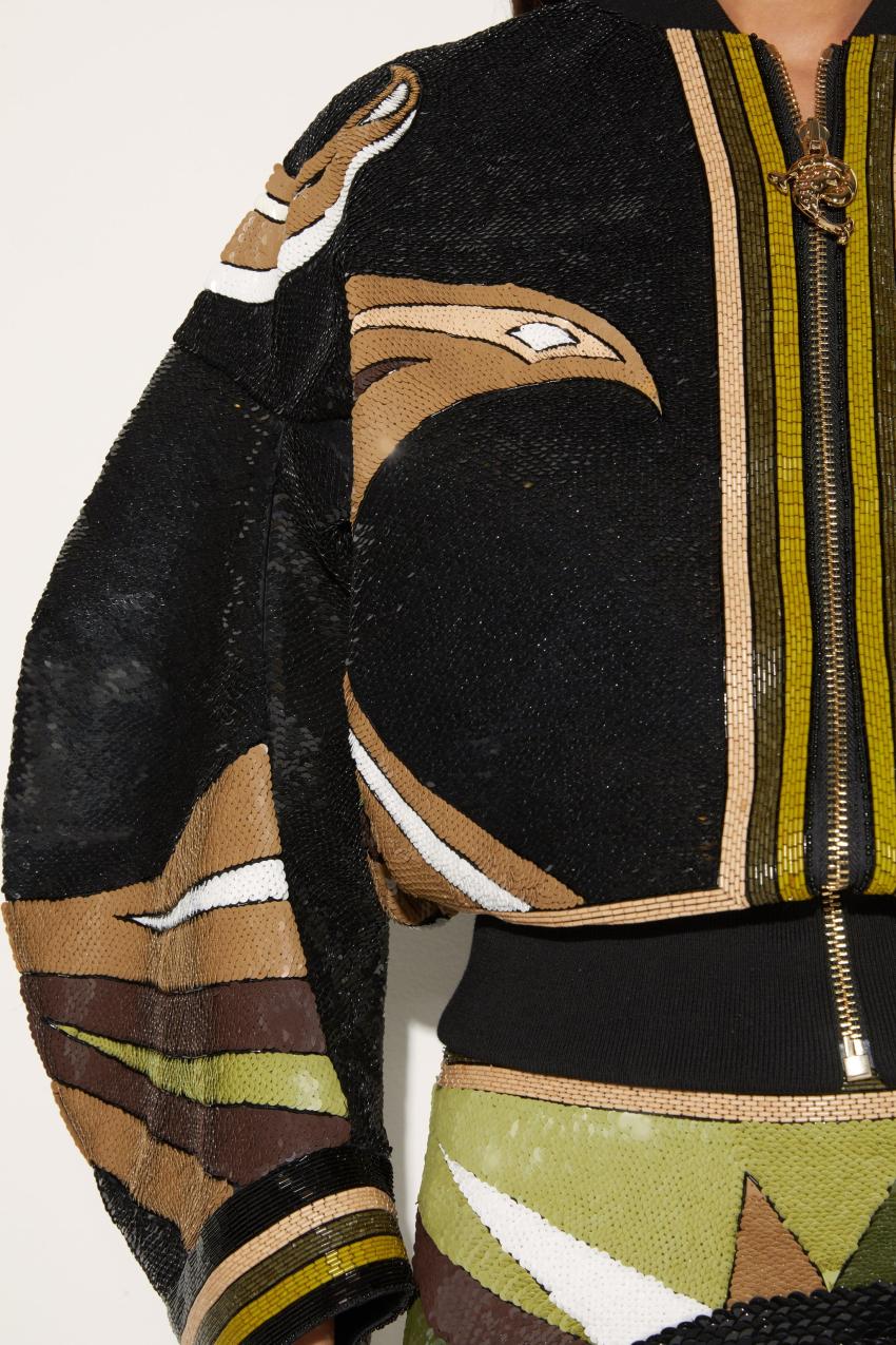 PUCCI Cigni Bomber Jacket | Women Jackets