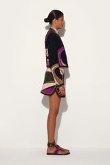 PUCCI Cigni Suede Mini Skirt | Women Skirts