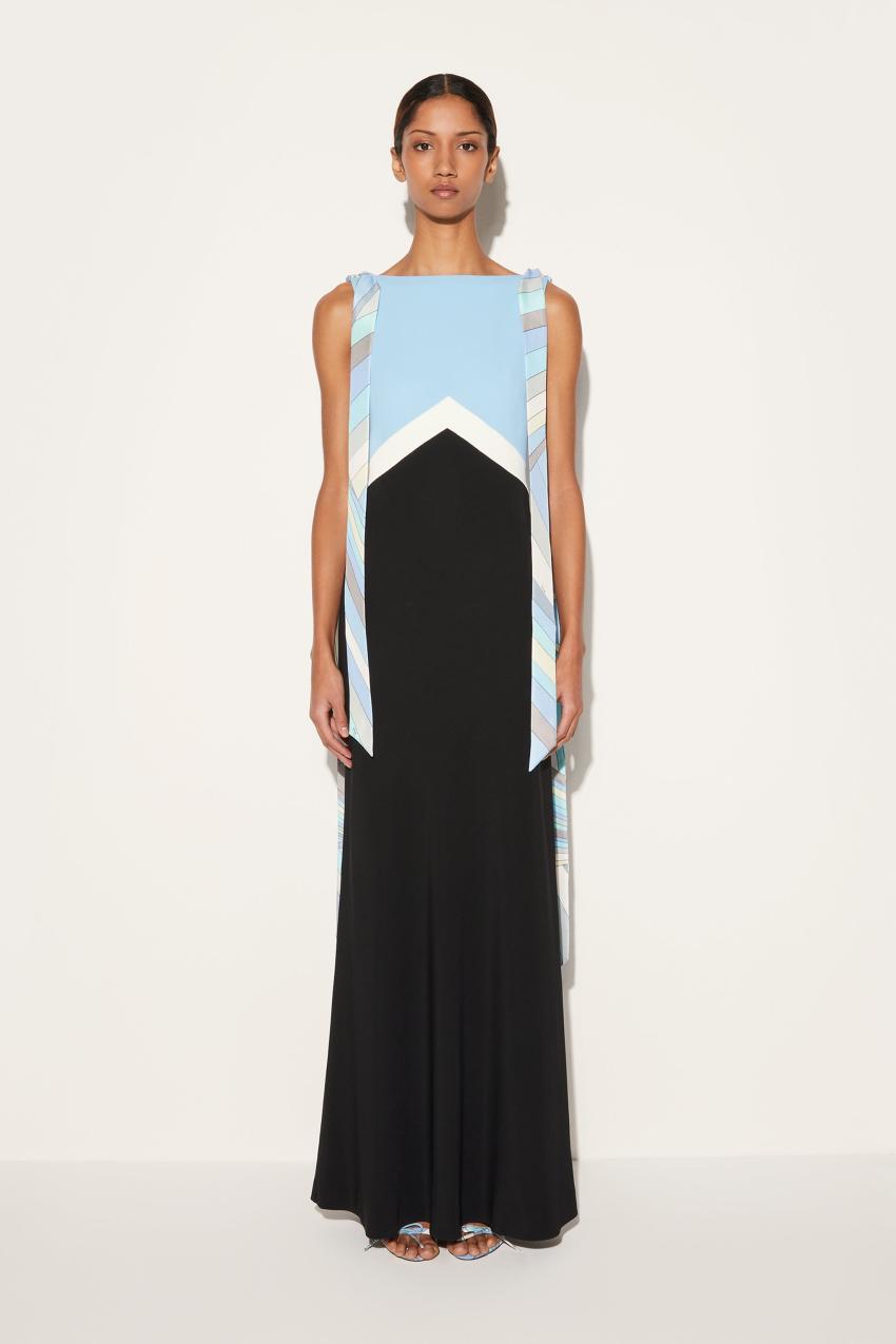 PUCCI Colourblock Long Dress | Women Dresses