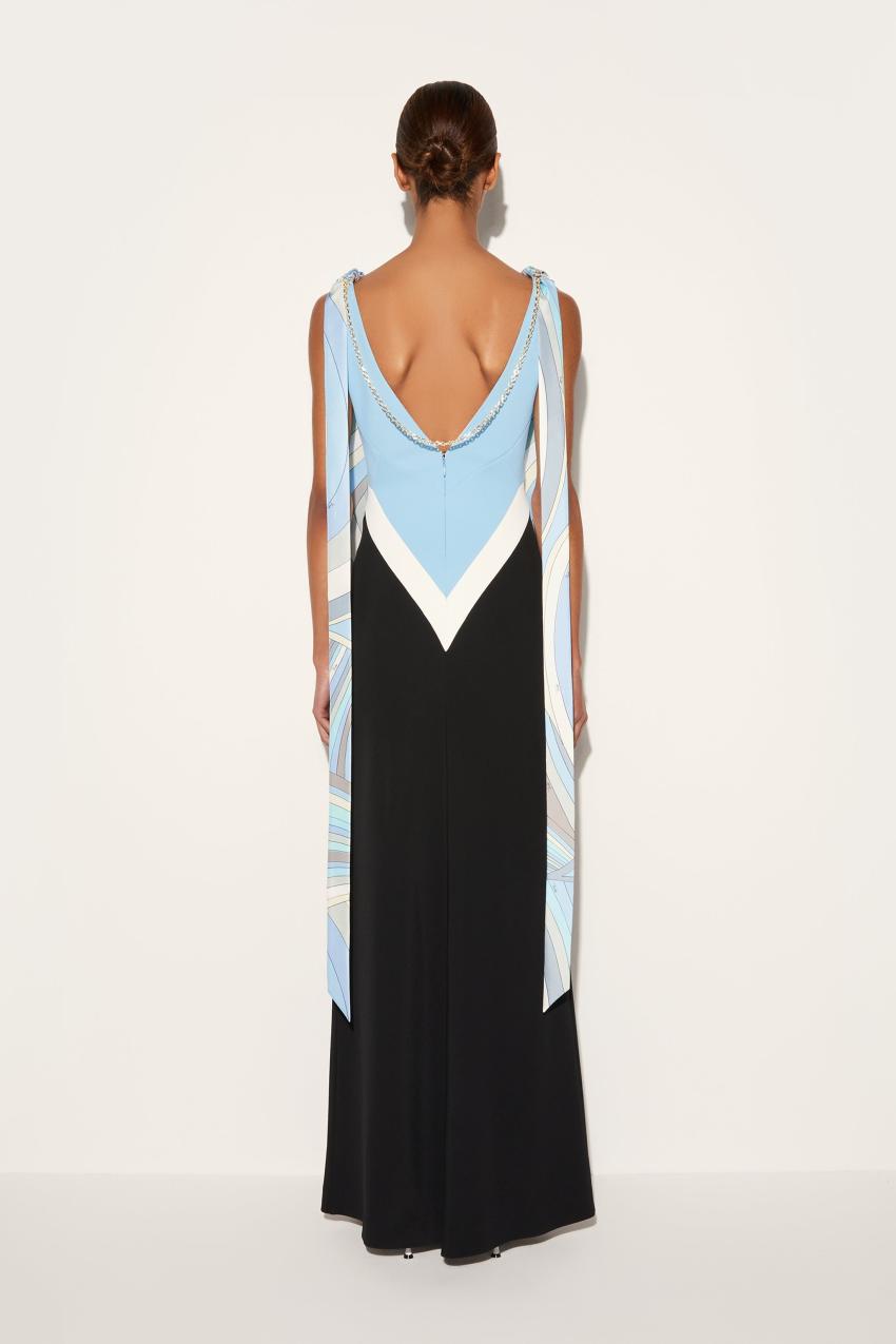 PUCCI Colourblock Long Dress | Women Dresses