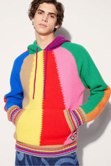 PUCCI Colourblock Wool Hoodie | Men Ready To Wear