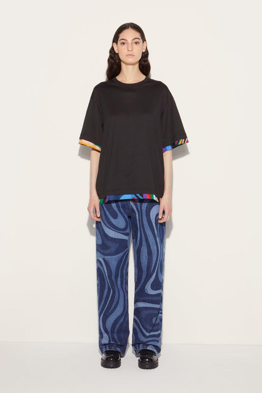 PUCCI Cotton T-Shirt | Women T-Shirts And Sweatshirts