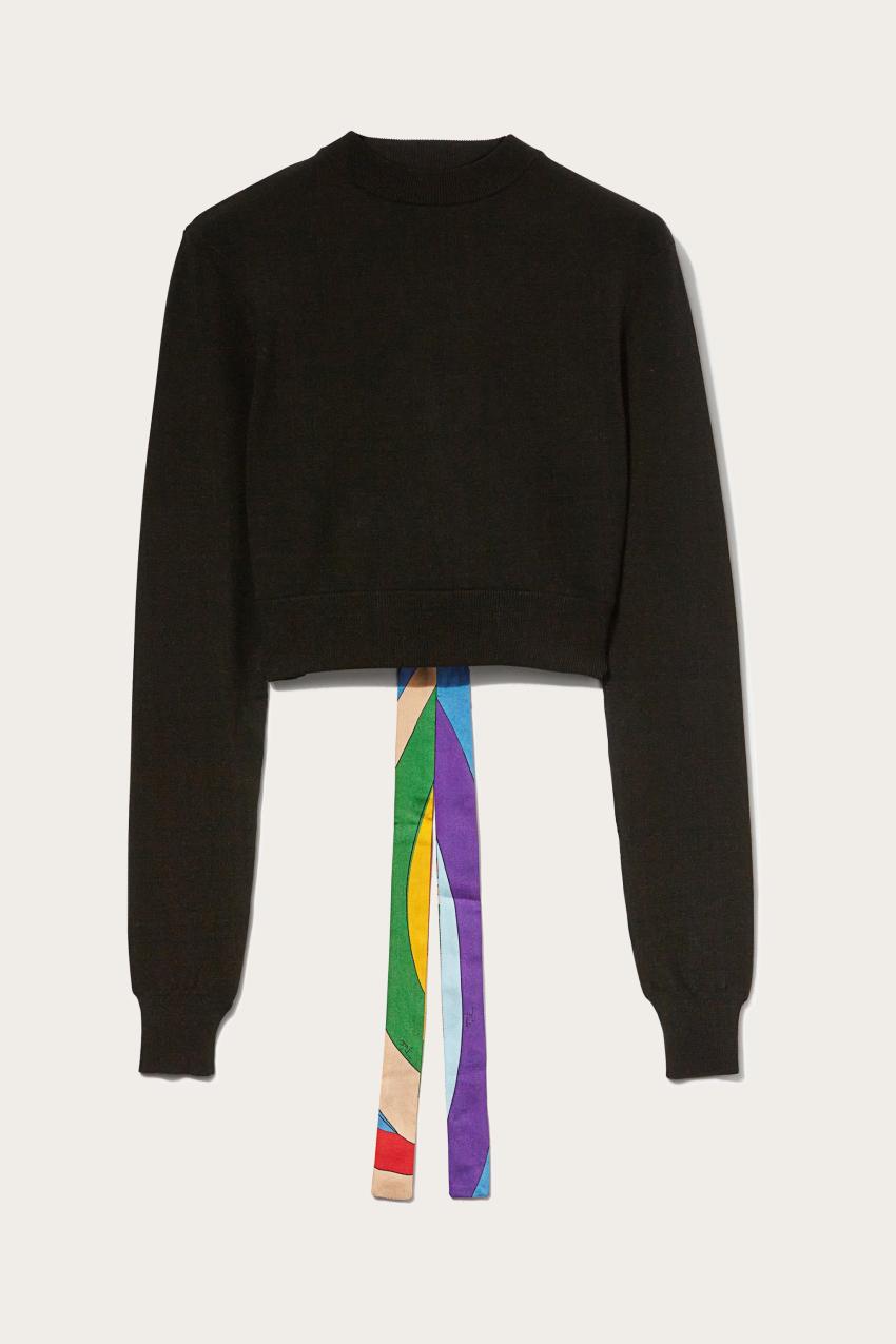PUCCI Cropped Sweater | Women Knitwear