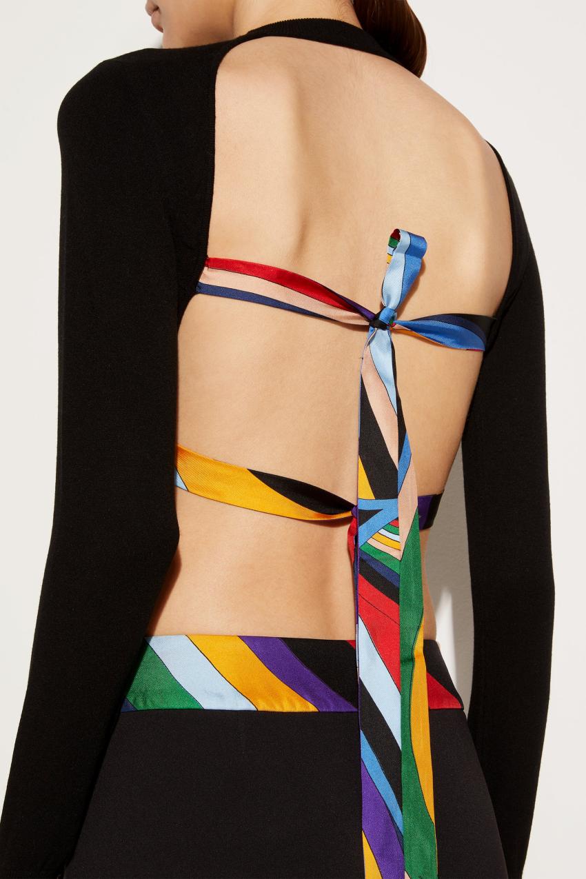 PUCCI Cropped Sweater | Women Knitwear