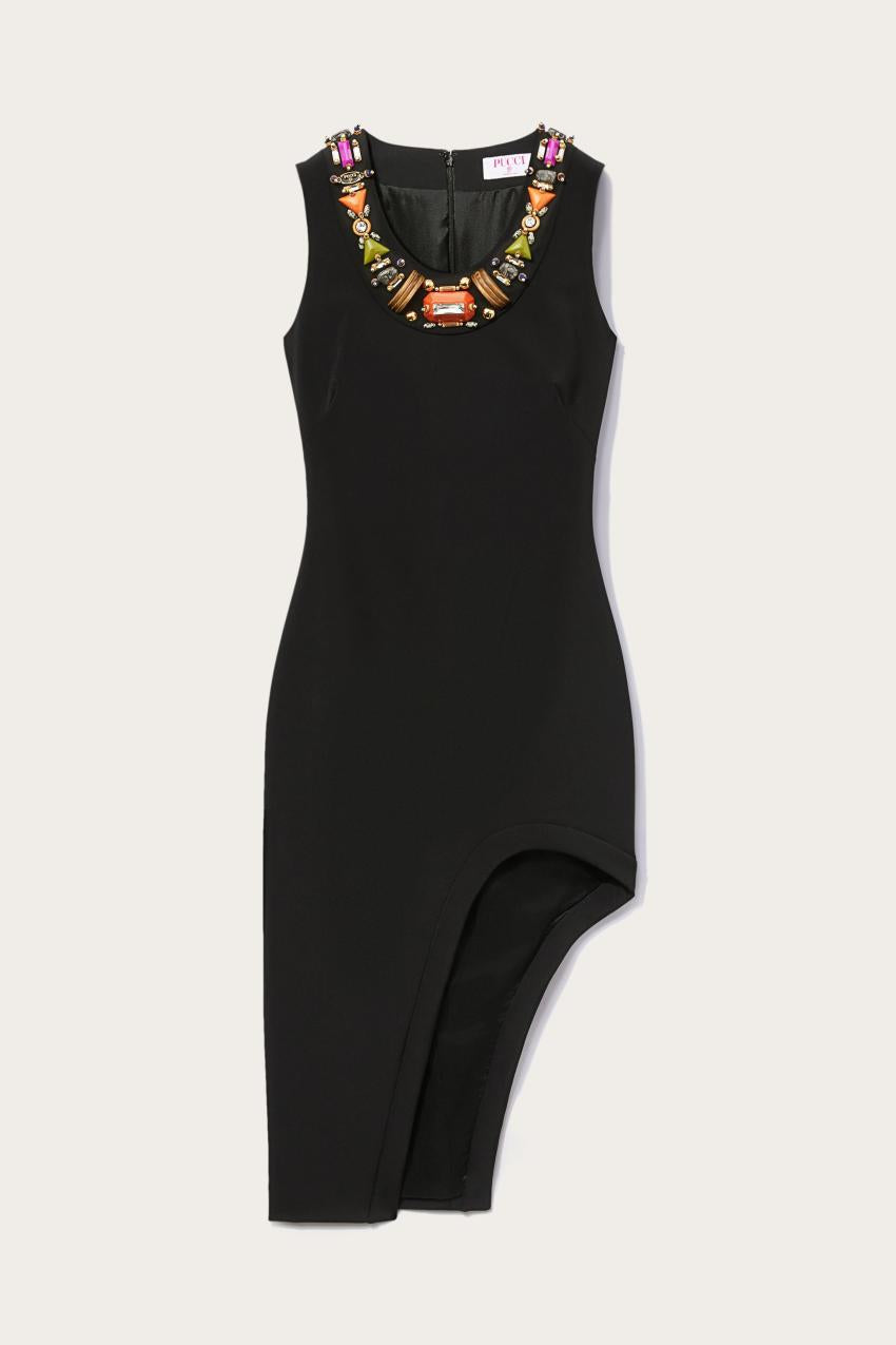 PUCCI Embellished Asymmetric Dress | Women Dresses