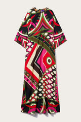 PUCCI Embellished Vivara-Print Kaftan | Women Kaftans