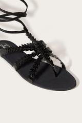 PUCCI Feather-Embellished Sandals | Women Shoes