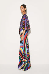 PUCCI Festa And Onde-Print Kaftan Top | Women Tops And Shirts