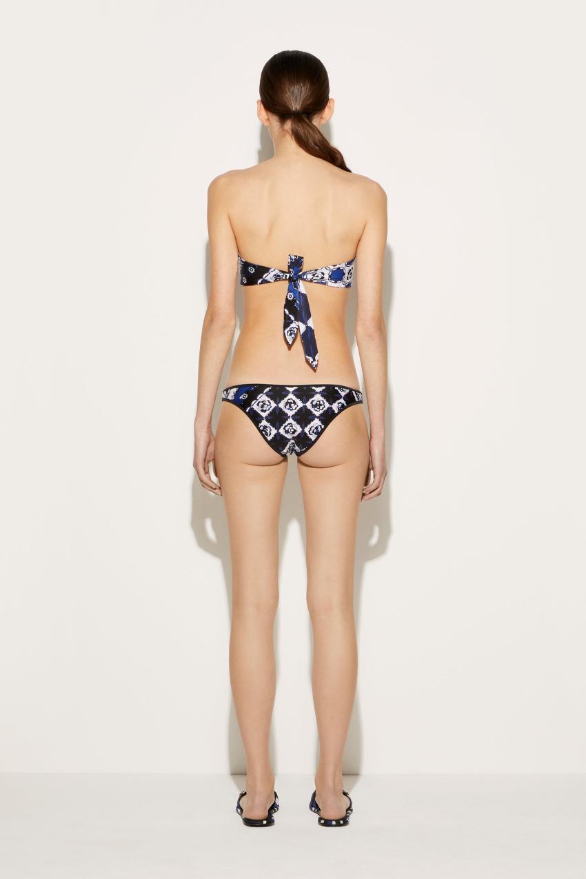 PUCCI Festa-Print Bandeau Bikini Top | Women Bikini