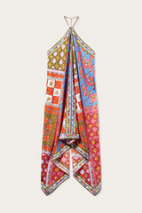 PUCCI Festa-Print Silk-Twill Dress | Women Dresses