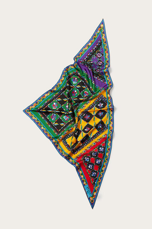 PUCCI Festa-Print Silk-Twill Scarf | Women Silks