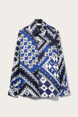 PUCCI Festa-Print Silk-Twill Shirt | Men Ready To Wear