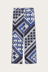 PUCCI Festa-Print Silk-Twill Trousers | Men Ready To Wear