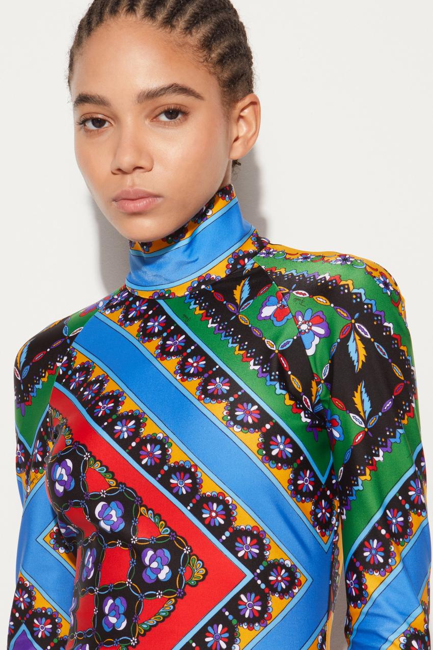 PUCCI Festa-Print Top | Women Tops And Shirts