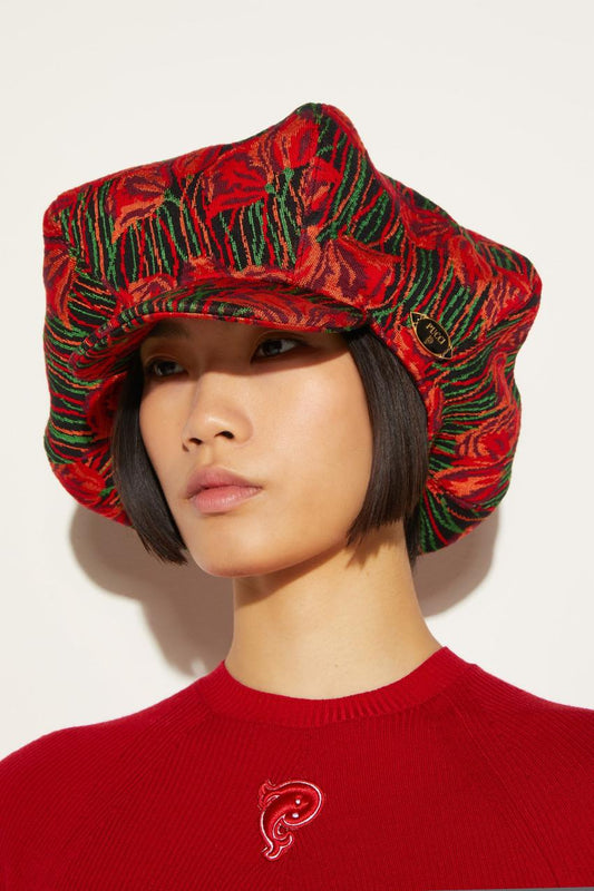 PUCCI Fiori Di Loto Hat | Women Hats And Hair Accessories