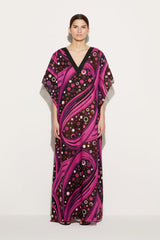 PUCCI Fontane-Print Belted Cotton Kaftan | Women Kaftans