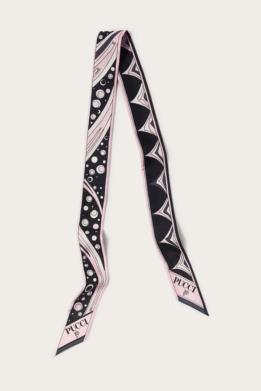 PUCCI Fontane-Print Silk-Twill Scarf | Women Silks