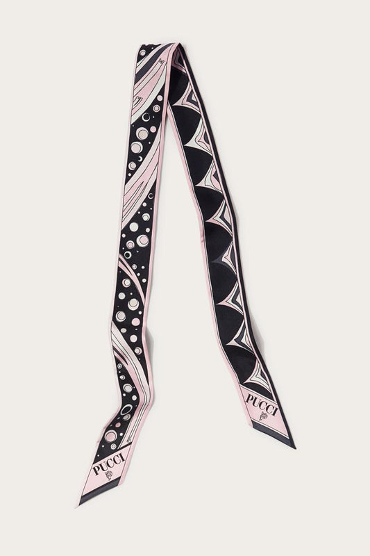 PUCCI Fontane-Print Silk-Twill Scarf | Women Silks
