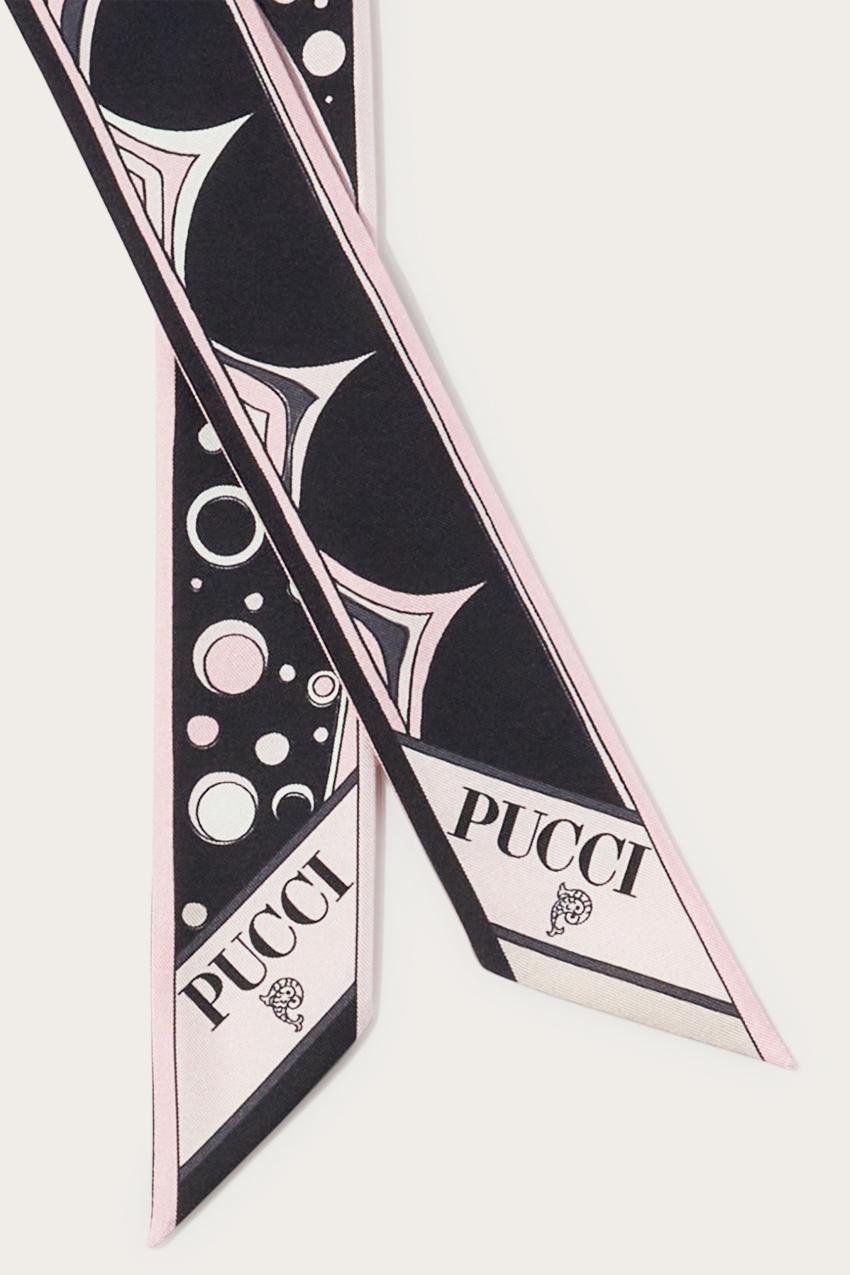 PUCCI Fontane-Print Silk-Twill Scarf | Women Silks