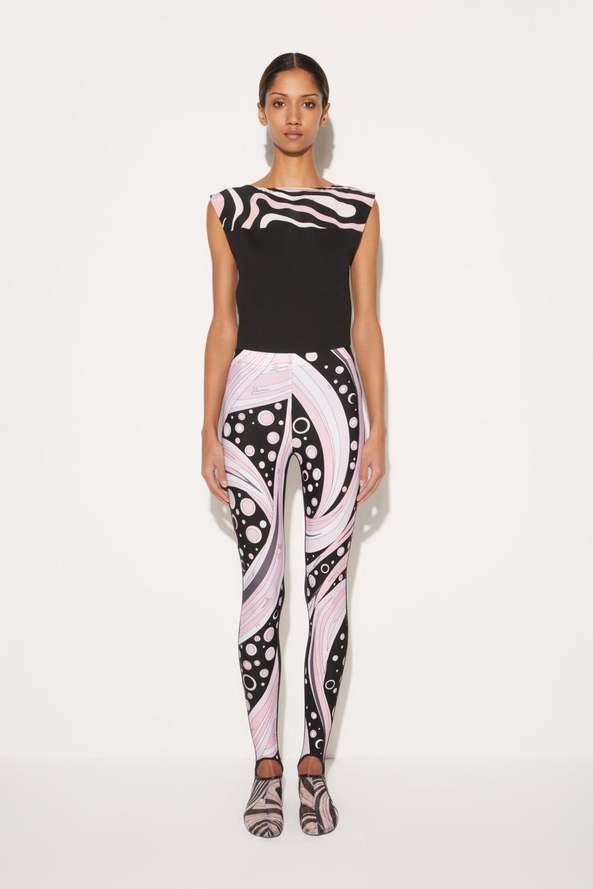 PUCCI Fontane-Print Stirrup Leggings | Women Pants And Shorts