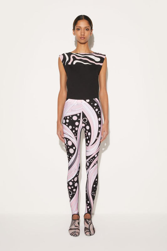 PUCCI Fontane-Print Stirrup Leggings | Women Pants And Shorts