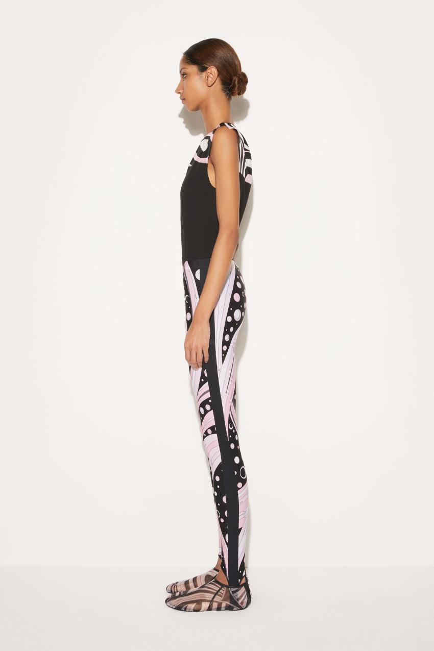 PUCCI Fontane-Print Stirrup Leggings | Women Pants And Shorts