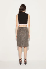 PUCCI Fringed Crop Top | Women Knitwear