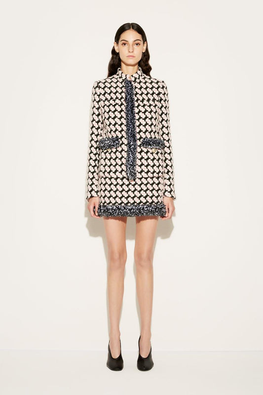 PUCCI Fringed Tweed Jacket | Women Jackets
