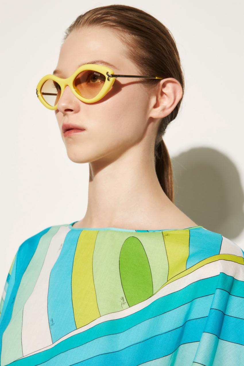 PUCCI Geometric Sunglasses | Women Sunglasses