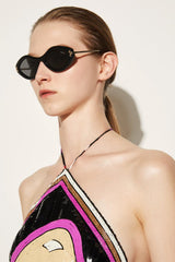 PUCCI Geometric Sunglasses | Women Sunglasses