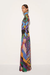 PUCCI Iride And Festa-Print Silk Skirt | Women Skirts