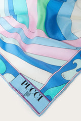 PUCCI Iride And Marmo-Print Large Silk-Twill Carré | Women Silks