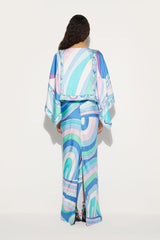 PUCCI Iride And Pesci-Print Silk-Twill Dress | Women Dresses