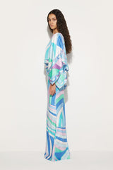 PUCCI Iride And Pesci-Print Silk-Twill Dress | Women Dresses