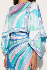 PUCCI Iride And Pesci-Print Silk-Twill Dress | Women Dresses