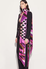 PUCCI Iride And Vivara-Print Silk-Twill Maxi Scarf | Women Silks