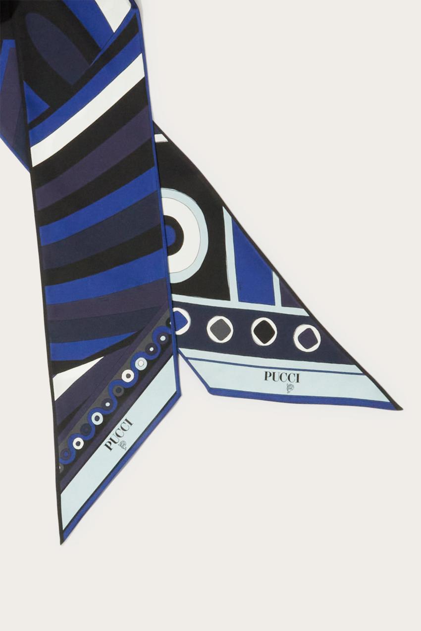 PUCCI Iride And Vivara-Print Silk-Twill Maxi Scarf | Women Silks