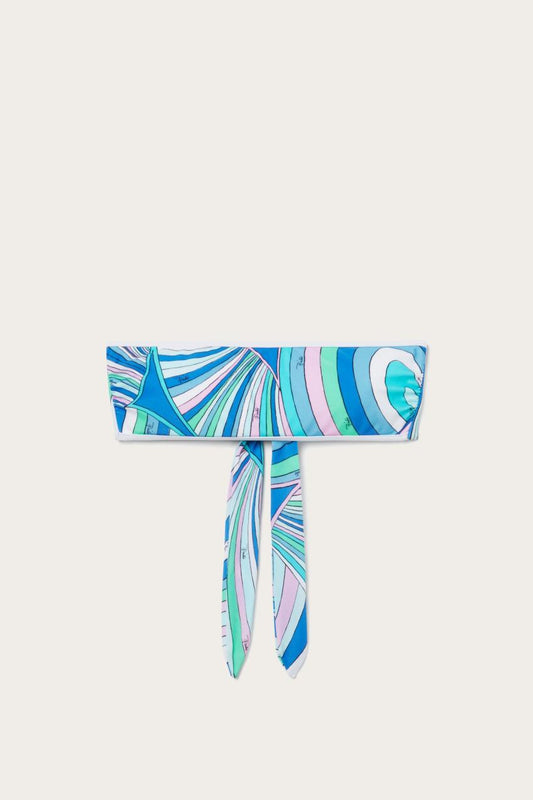 PUCCI Iride-Print Bandeau Bikini Top | Women Bikini