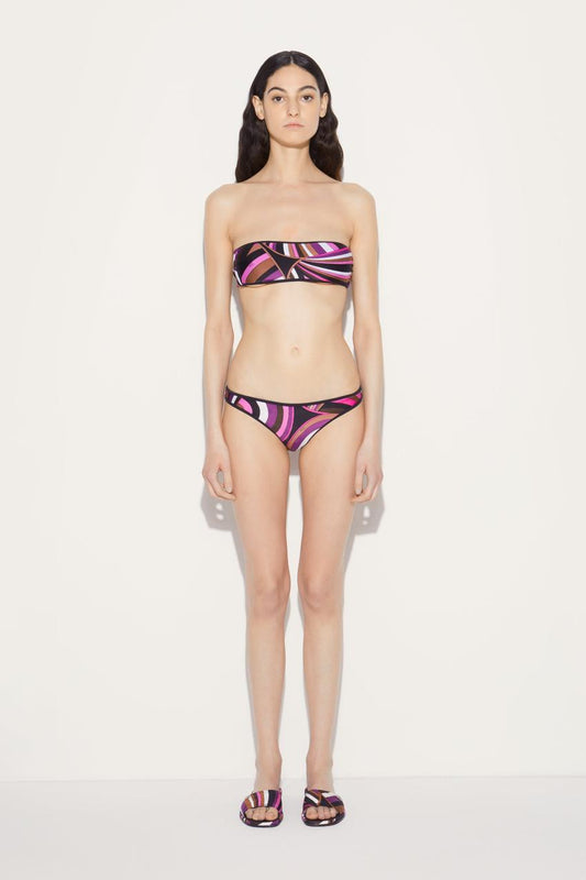 PUCCI Iride-Print Bandeau Bikini Top | Women Bikini