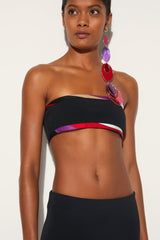 PUCCI Iride-Print Bandeau | Women Tops And Shirts