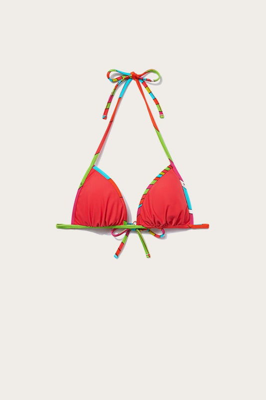 PUCCI Iride-Print Bikini Top | Women Bikini