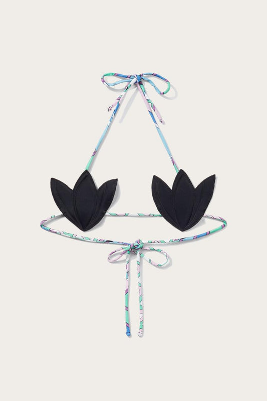 PUCCI Iride-Print Bikini Top | Women Bikini