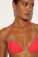 PUCCI Iride-Print Bikini Top | Women Bikini