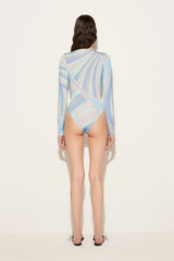 PUCCI Iride-Print Bodysuit | Women Tops And Shirts