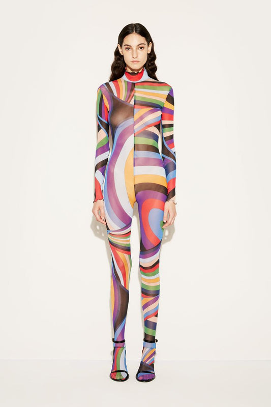 PUCCI Iride-Print Catsuit | Women Catsuits