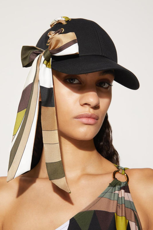 PUCCI Iride-Print Cotton Cap | Women Hats And Hair Accessories